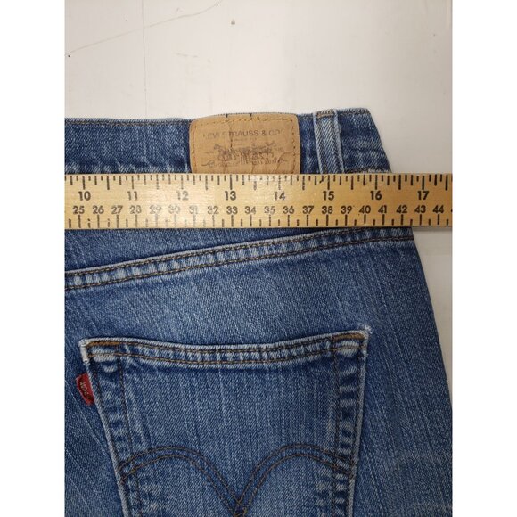 Levi Strauss & Co 529 Curvy Bootcut Light Wash Jeans Size 12 Medium Pre Owned - Picture 12 of 12